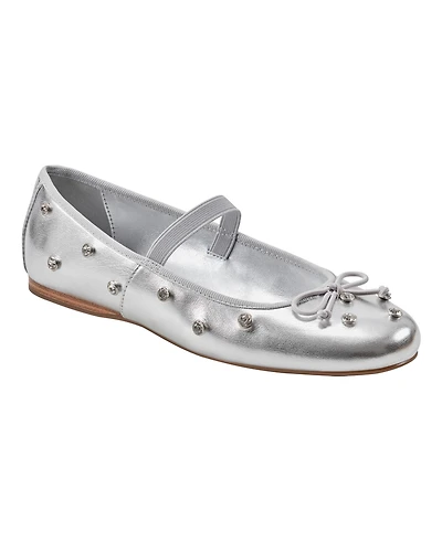 Bandolino Women's Prity Mary Jane Embellished Ballet Flats