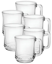 Duralex Lys Stackable Mug - 10 7/8 Oz - Set Of 6