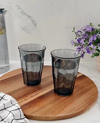 Duralex Picardie Grey Tumbler - 12 1/8 Oz. - Set Of 6