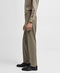 Mango Men's Stretch Fabric Slim-Fit Suit Pants