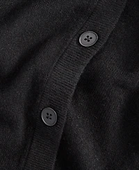 Charter Club Plus 100% Cashmere Button-Front Cardigan, Macy's Exclusive