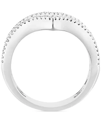 Effy Diamond Mixed Cut Chevron Ring (3/4 ct. t.w.) in 14k White Gold