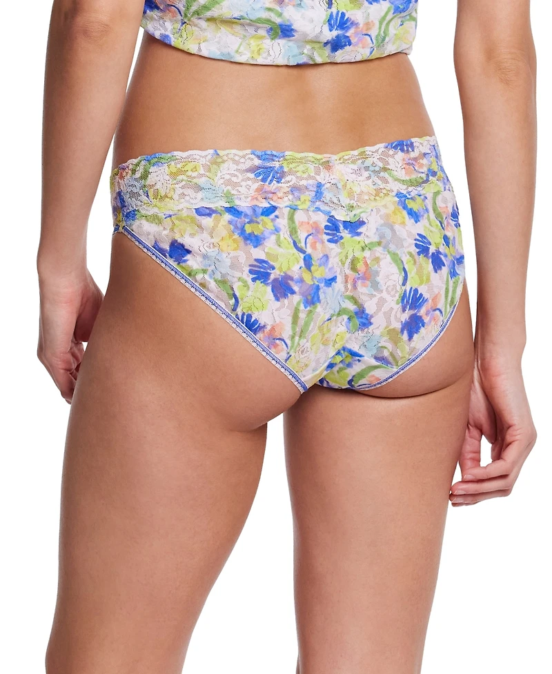 Hanky Panky Printed Signature Lace V-Kini Underwear