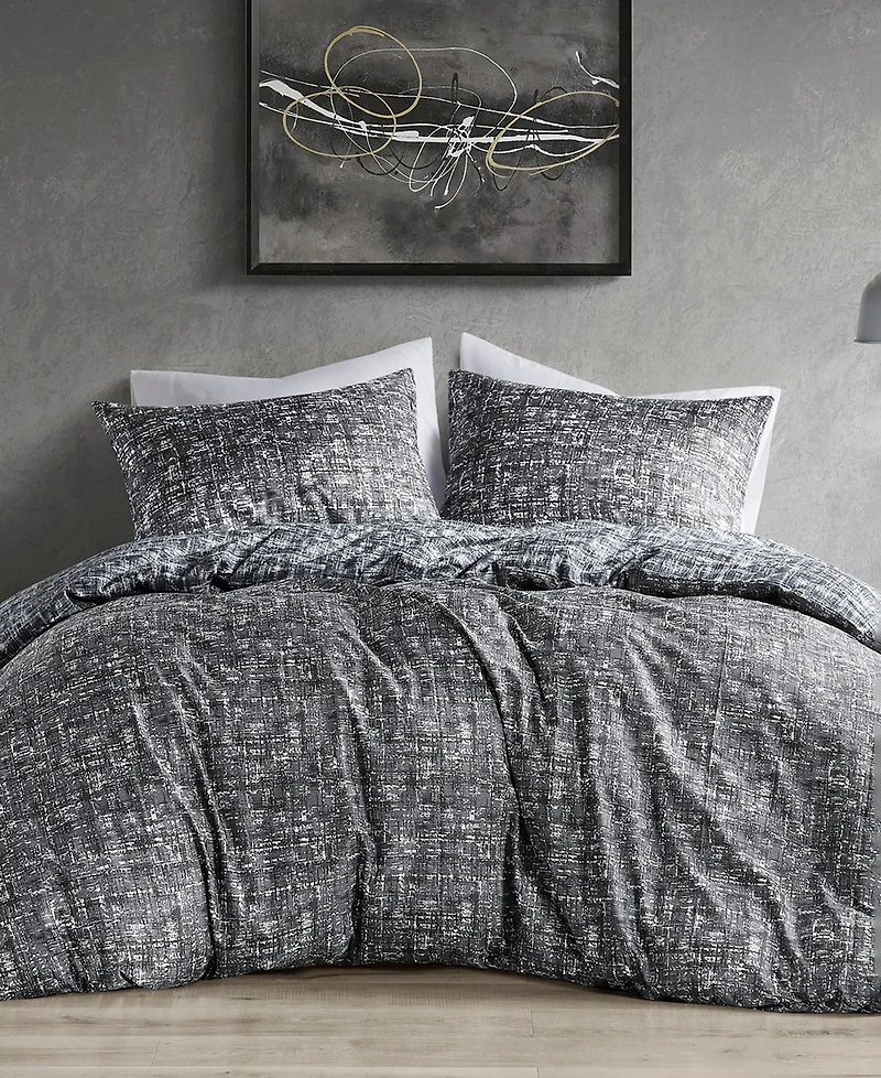 510 Design Maca Reversible 3-Pc. Duvet Cover Set, King/California King