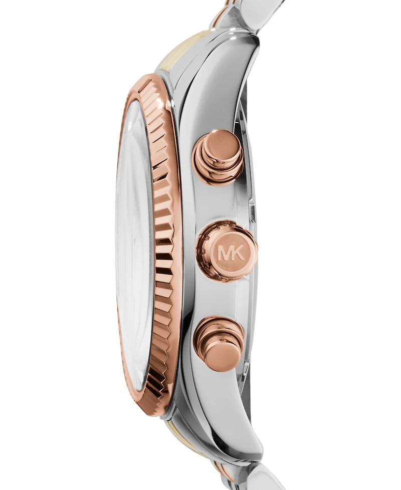 Michael Kors Women's Lexington Tri-Tone Stainless Steel Watch 38mm