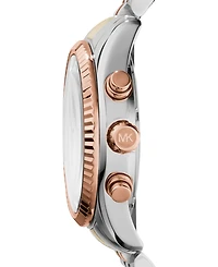 Michael Kors Women's Lexington Tri-Tone Stainless Steel Watch 38mm
