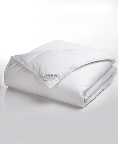 Sferra Buxton 350-Thread Count White Goose Down Comforter