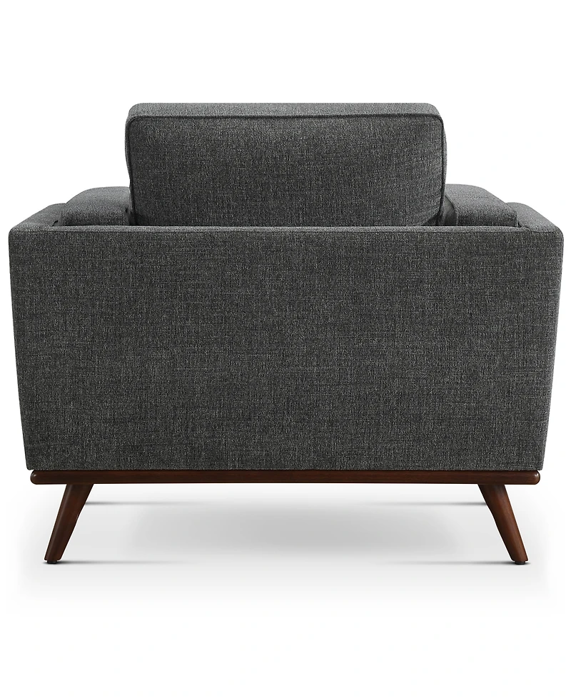 Abbyson Living Venice 42" Modern Fabric Chair