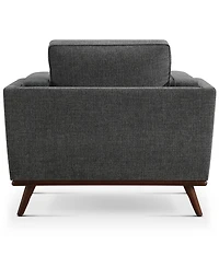 Abbyson Living Venice 42" Modern Fabric Chair