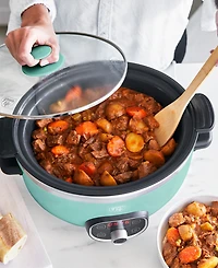 GreenLife Cook Duo Healthy 6qt Ceramic Nonstick Slow Cooker