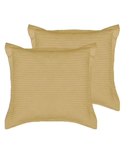 Levtex Cloud Waffle 2-Pc. Sham Set, European