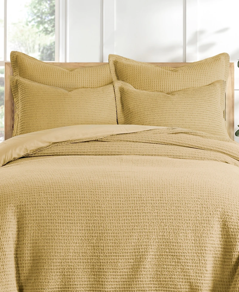 Levtex Cloud Waffle 2-Pc. Sham Set, European