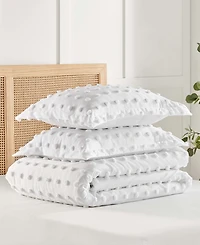 Levtex Pom Pom Textured 3-Pc. Comforter Set, King/California King