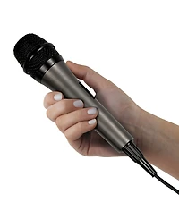 Singing Machine Unidirectional Dynamic Wired Microphone for Karaoke