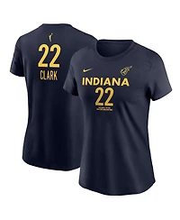 Nike Unisex Caitlin Clark Navy Indiana Fever 2024 Wnba Draft Explorer Edition Player Name Number T-Shirt