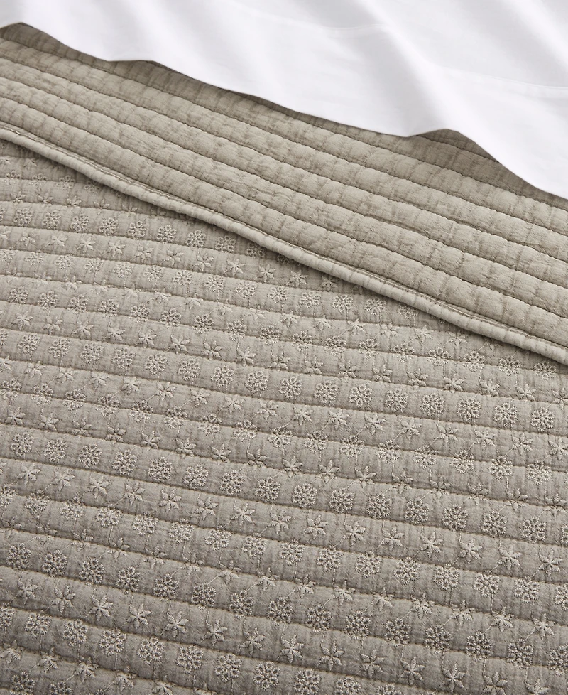 Levtex Eyelet Embroidered 2-Pc. Quilt Set, Twin/Twin Xl