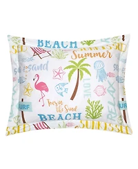 Levtex Beach Days Reversible 3-Pc. Duvet Cover Set, Full/Queen