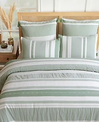 Levtex Pickford Dotted Stripe 2-Pc. Duvet Cover Set, Twin/Twin Xl