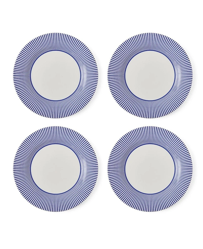Spode Blue Italian Steccato 16 Pc. Dinnerware Set, Service for 4