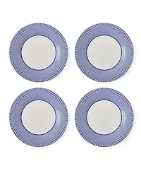 Spode Blue Italian Steccato 16 Pc. Dinnerware Set, Service for 4