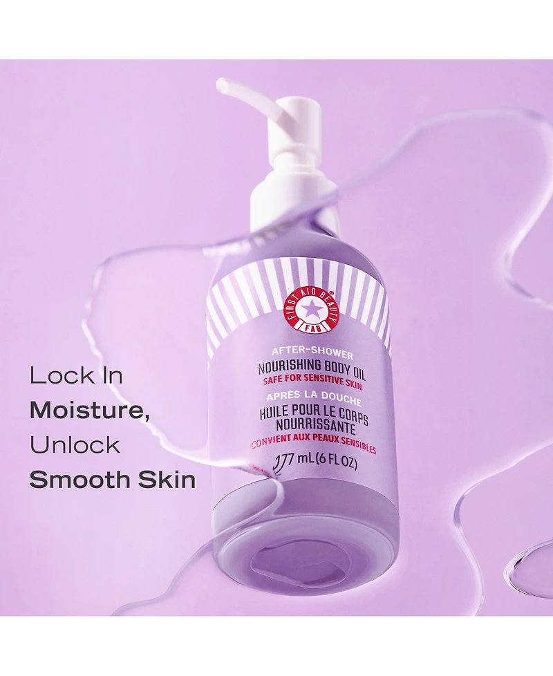 First Aid Beauty After-Shower Nourishing Body Oil, 6 oz.