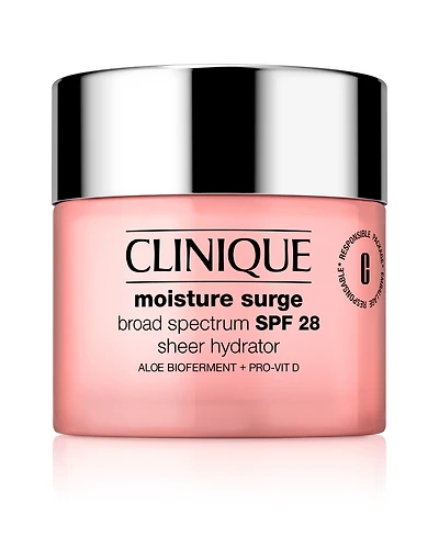 Clinique Moisture Surge Broad Spectrum Spf 28 Sheer Hydrator Moisturizer, 2.54 oz.