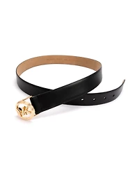Michael Kors Women's 32MM smooth leather belt