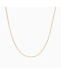 Sterling Silver 18k Gold Plated Celine Chain Necklace