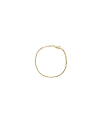 Sterling Silver 18k Gold Plated Cherie Tennis Bracelet