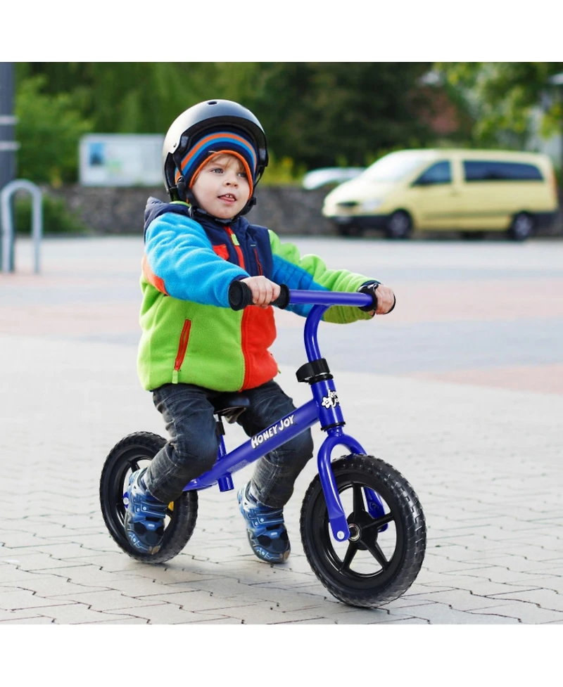 Sugift Kids No Pedal Balance Bike with Adjustable Handlebar and Seat