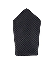 Trafalgar Men's Leyton Diagonal Lined Tone on Tone Silk 12 x 12 Pocket Square