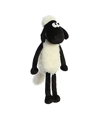 Aurora Medium Shaun The Sheep Playful Plush Toy White 11"