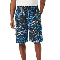 KingSize Big & Tall 8" Printed Cargo Swim Trunks