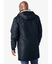 KingSize Big & Tall Longer-Length Boulder Creek by Fleece-Lined Parka