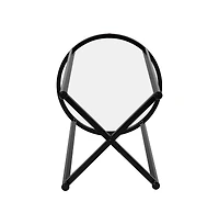 Fairdale End Table With Round Cross Brace Frame