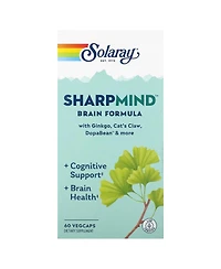 Solaray SharpMind Brain Formula - 60 VegCaps