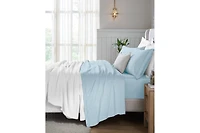 Superior 650-tc Egyptian Cotton Solid Deep Pocket Sheet Set