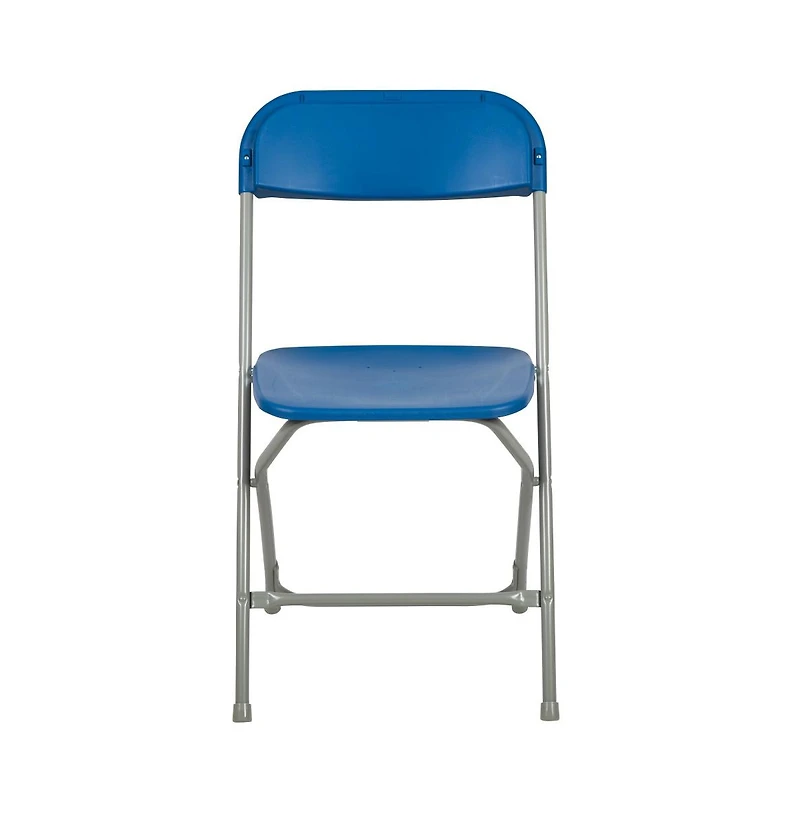Set Of 10 Stackable Folding Plastic Chairs