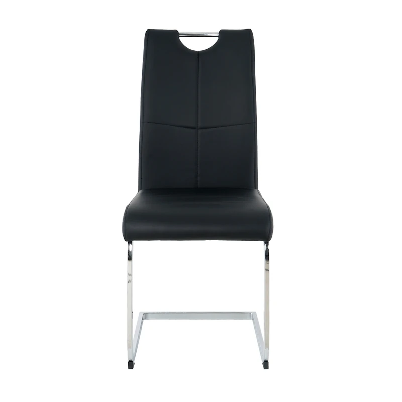 Streamdale Faux Leather Dining Chairs Set of 6