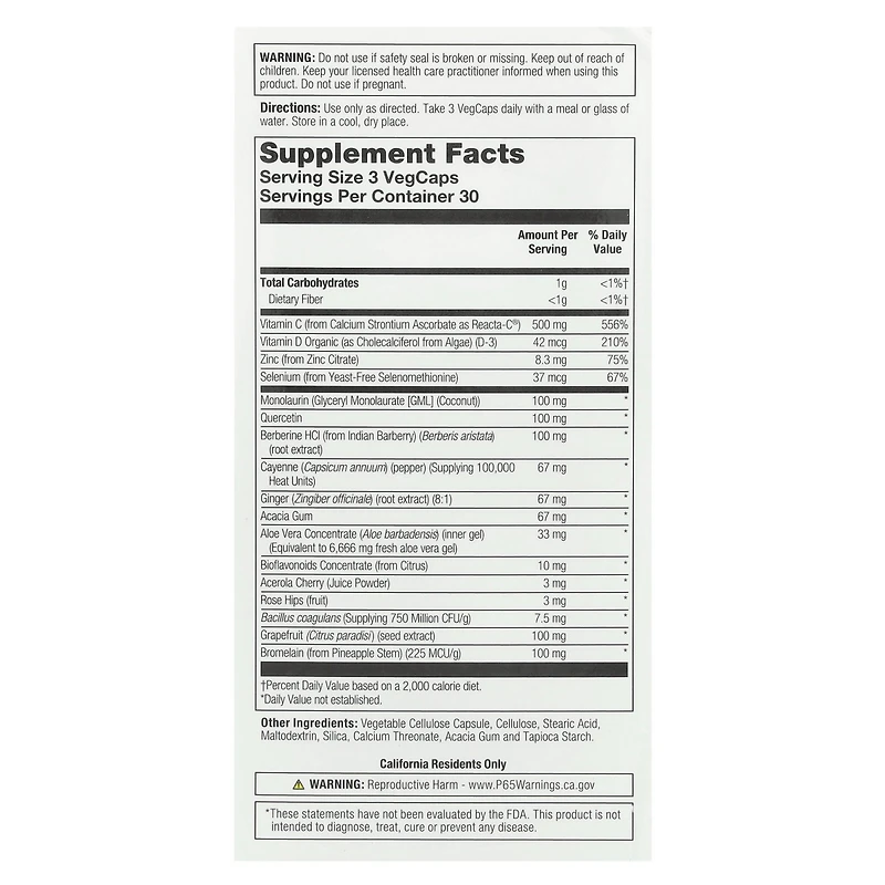 Solaray ImmuFight Respiratory Support - 90 VegCaps