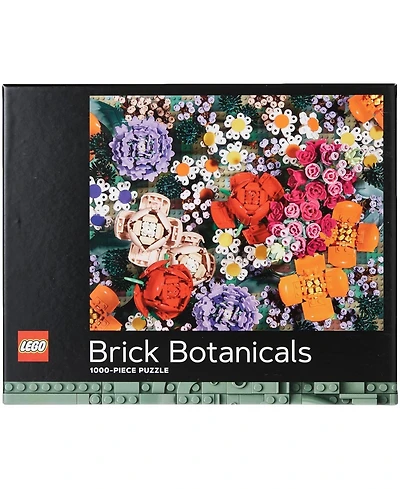 Ge Animation Chronicle Books Lego Brick Botanicals 1000 Piece Puzzle