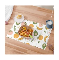 Sunveno Disposable Placemats for Kids Stick-On