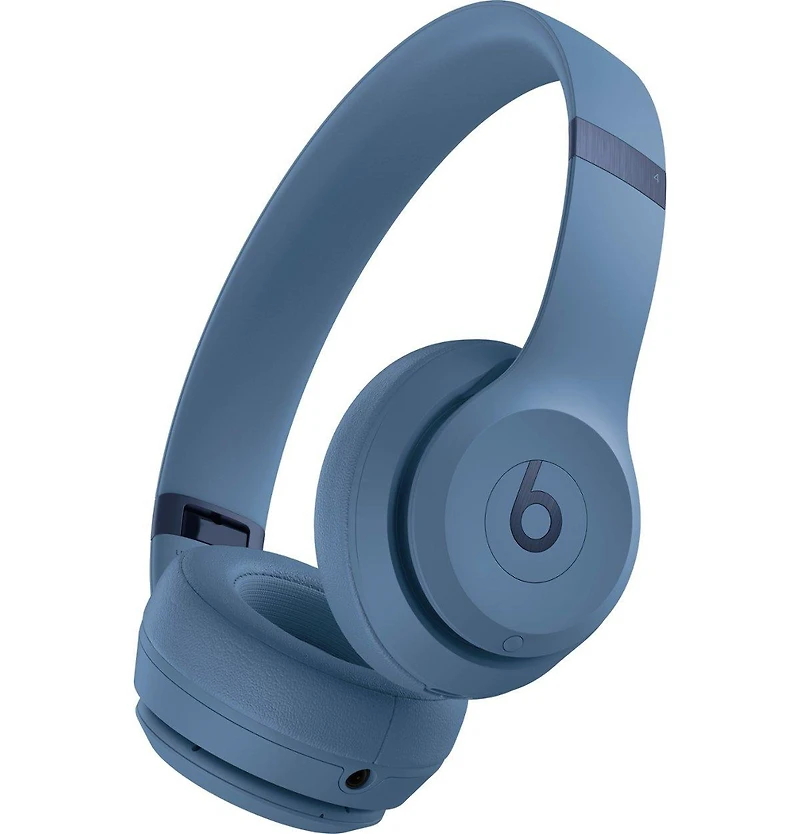 Beats - Solo 4 True Wireless On-Ear Headphones Slate Blue