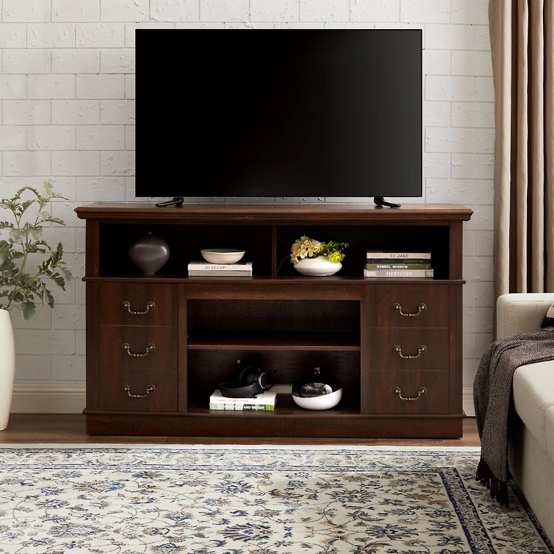 Streamdale Farmhouse Rustic Tv Stand for Up to 65" Tv
