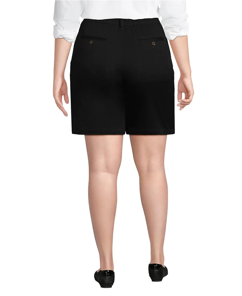 Lands' End Women's Classic 7" Chino Shorts