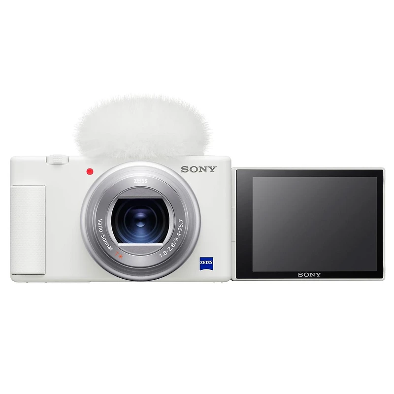 Sony Zv-1 Camera for Content Creators and Vloggers (White)