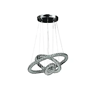 Streamdale Adjustable Eira Small Crystal Led Chandelier