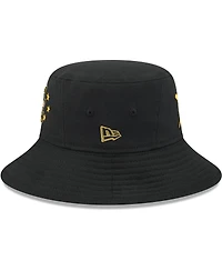 New Era Men's Black Atlanta Braves 2024 Armed Forces Day Bucket Hat
