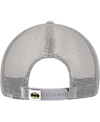 New Era Big Boys and Girls Gray Batman 9FIFTY Trucker Snapback Hat