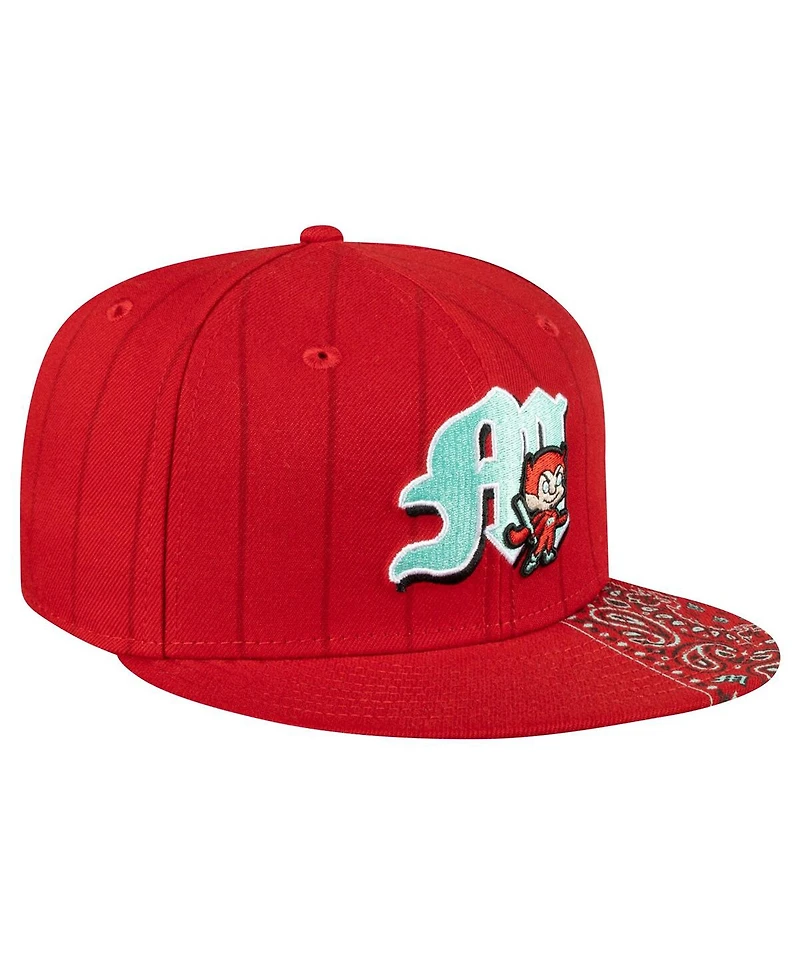 New Era Men's Red Mexico Diablos Mexico League On Field 59FIFTY Fitted Hat